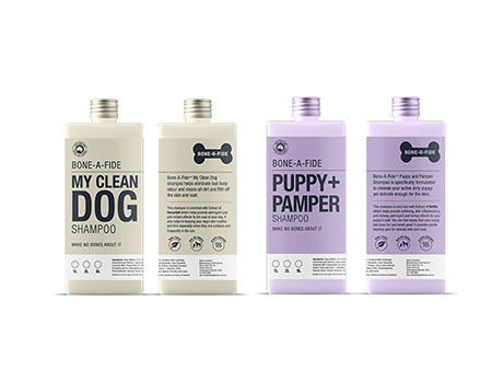 Dog Shampoo Packaging Design